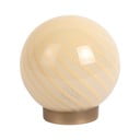 Светложълта настолна лампа със стъклен абажур (височина 17 cm) Summer Globe – Leitmotiv