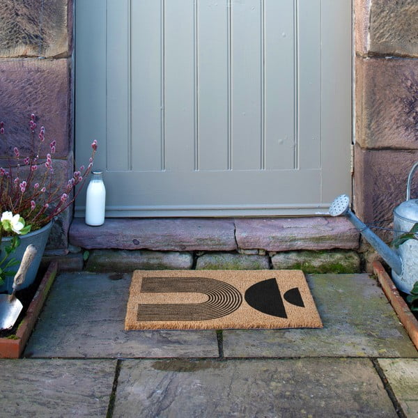 Изтривалка от кокосови влакна 40x60 cm Half Moon – Artsy Doormats-image-4