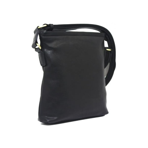 Чанта за рамо - черна, 26x28 cm - Bobby Black