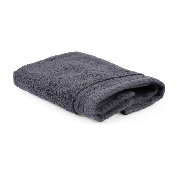 Tmavě šedý bavlněný ručník Atmosphere, 29 x 31 cm