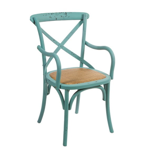 Zelená  dřevěná židle Santiago Pons Manolo