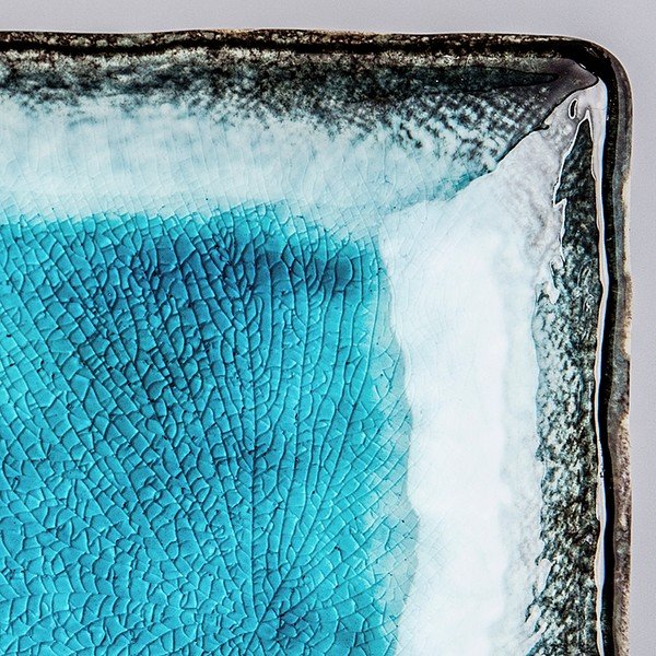 Синя керамична чиния за сервиране , 29 x 12 cm Sky - MIJ-image-2