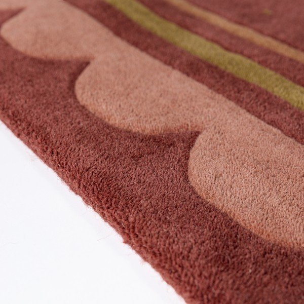 Бордо ръчно изработен вълнен килим 160x230 cm Lois – Flair Rugs-image-4