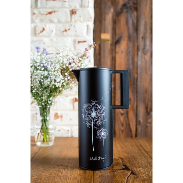 Черен термос 1 l Corto – Vialli Design-image-1