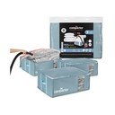 Вакуумни пластмасови кутии за съхранение на дрехи в комплект 3 бр. 65x45x27 cm Blue Edition – Compactor