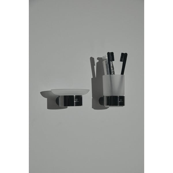 Антрацитна стенна метална сапунерка Conca – Ideal Standard-image-1