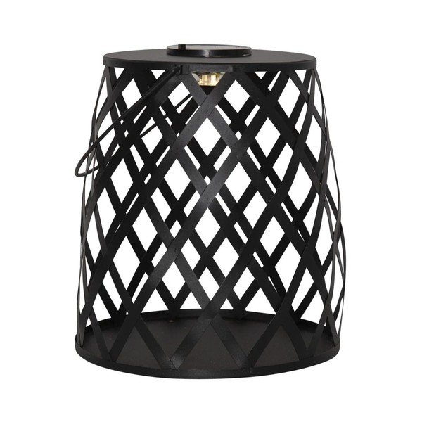 Черен LED фенер, височина 28 cm Calabria - Star Trading