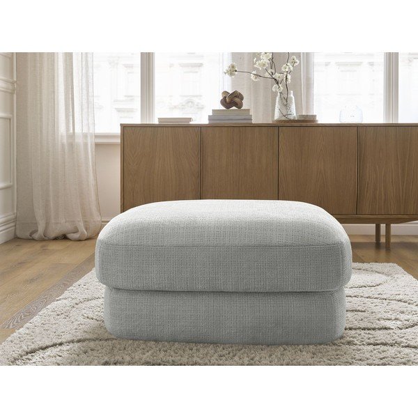 Светлосива шенилова табуретка Leonore – Bobochic Paris-image-3