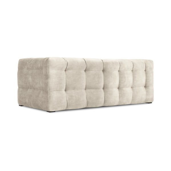 Бежов кадифен диван , 208 см Vesta - Windsor & Co Sofas-image-4