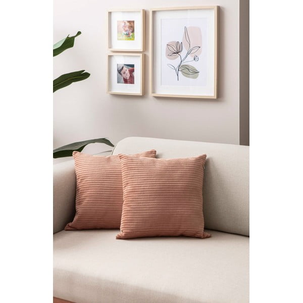 Калъфки за възглавници от рипсено кадифе в комплект от 2 бр. 43x43 cm – Mioli Decor-image-3