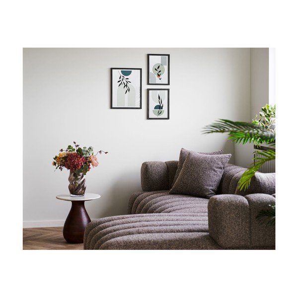 Черна рамка 3 бр. висяща 30x40 cm Aspen – House Nordic-image-2