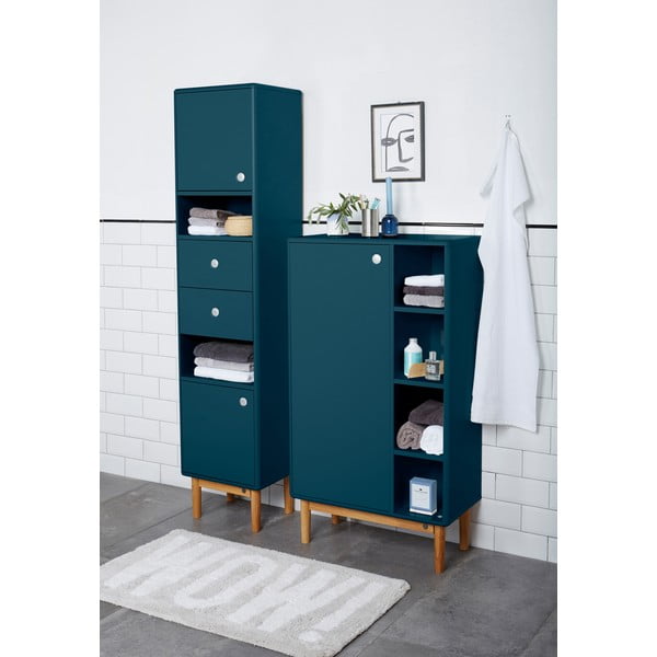 Тъмносин шкаф за баня , 40 x 158 cm Color Bath - Tom Tailor-image-1