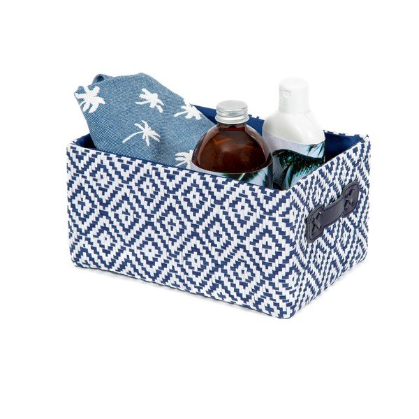 Текстилна кошница за баня 23,5x16x12 cm Enzo – Compactor-image-3