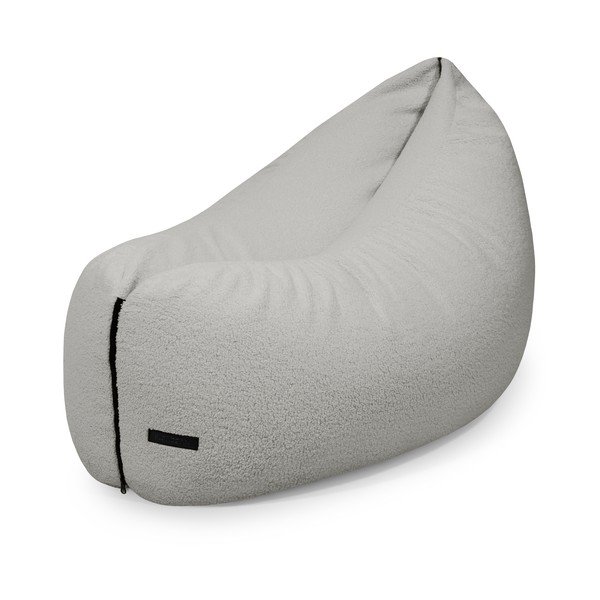 Светлосив детски пуф от букле Clip Clap 115 – SLOWDOWN