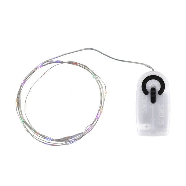 Светлинна верига с 20 броя крушки,  дължина 190 cm Knirke multi – Sirius