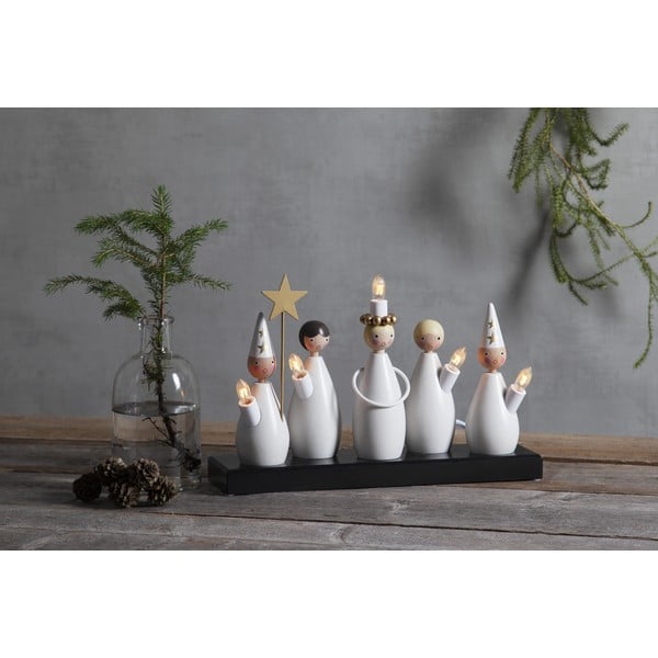 Черно-бял светлинна декорация за контакт Luciakör – Star Trading-image-3