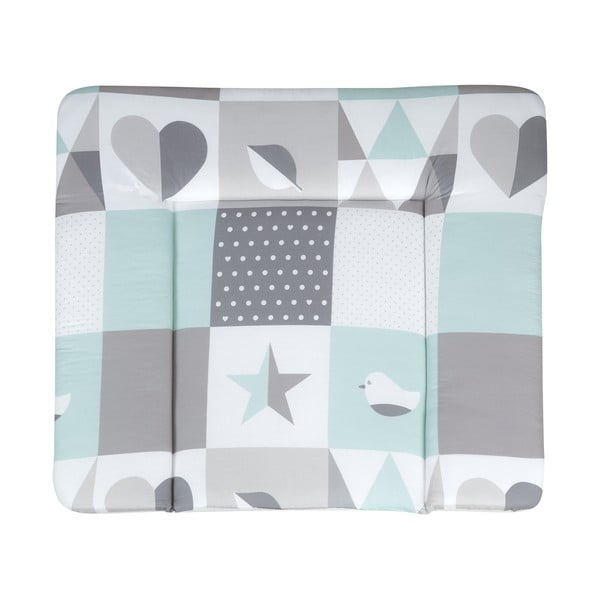 Постелка за преобуване 75x85 cm Happy Patch – Roba