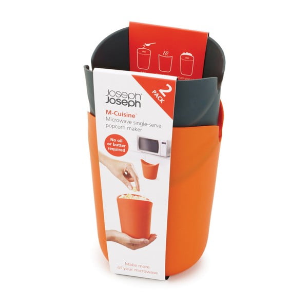 Комплект от 2 пуканки за микровълнова печка M-Cuisine - Joseph Joseph-image-1