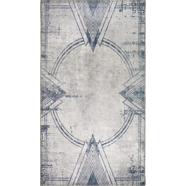 Светлосив килим за миене 80x50 cm - Vitaus