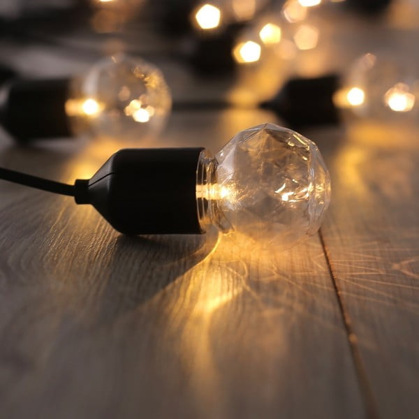 LED светлинна верига Indrustrial Bulb, 10 светлини, дължина 8 м - DecoKing-image-1