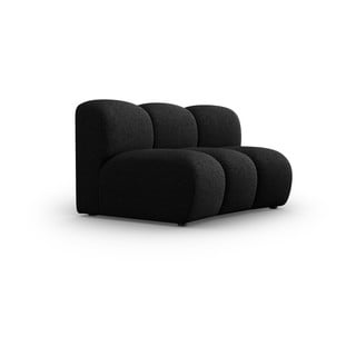 Черно-антрацитен модулен диван (среден модул) Lupine – Micadoni Home