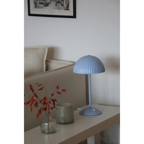 Синя метална настолна лампа с метален абажур (височина 33,5 cm) Zin – Markslöjd-image-1