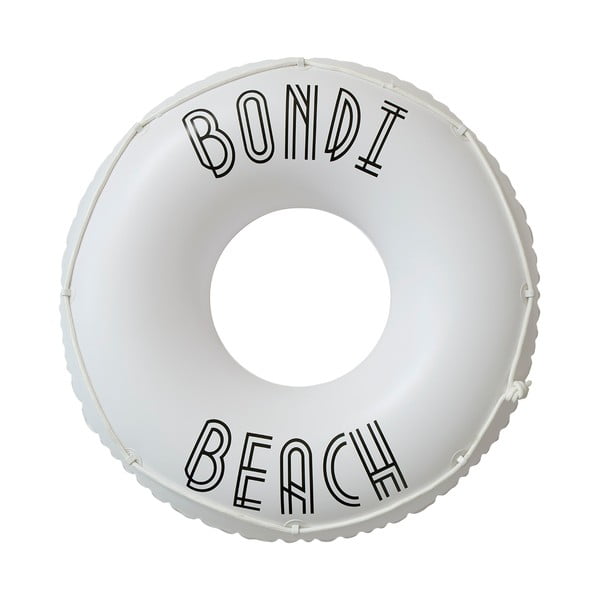 Бял надуваем пръстен Bondi - Sunnylife