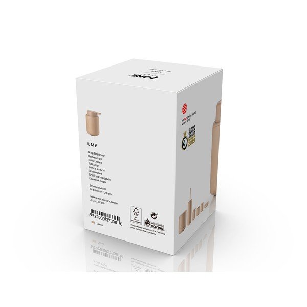 Бежов глинен диспенсер за сапун 250 ml Ume – Zone-image-4
