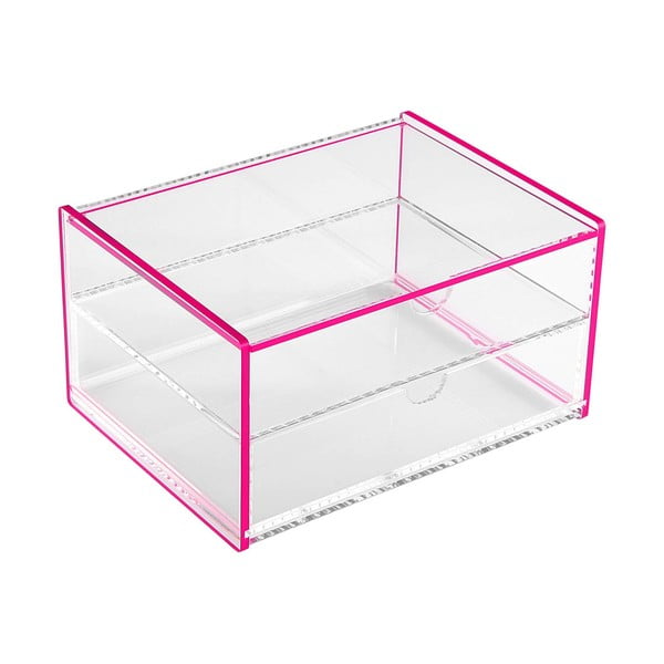 Розова кутия за съхранение Ариел, 17,1 x 13 x 9,2 cm - Versa
