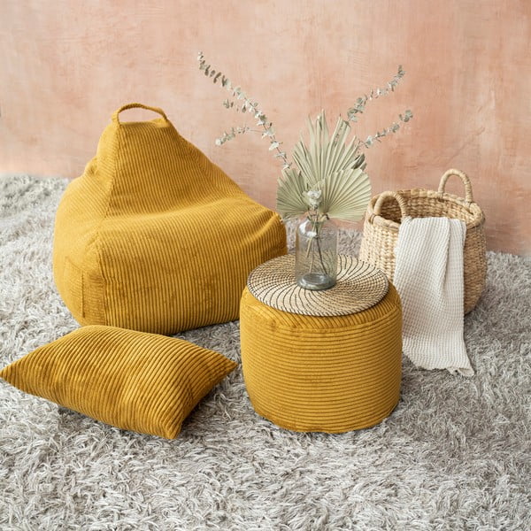 Кафяв детски пуф Game Amuse – SLOWDOWN-image-1