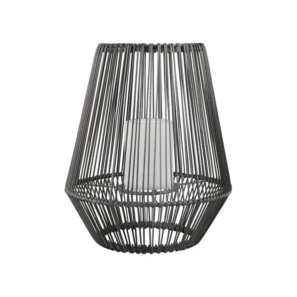 LED соларно външно осветително тяло ø 26 cm Mineros - Reality-image-2
