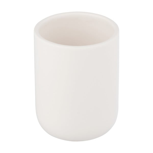 Бяла керамична чаша за четки за зъби Olinda - Allstar