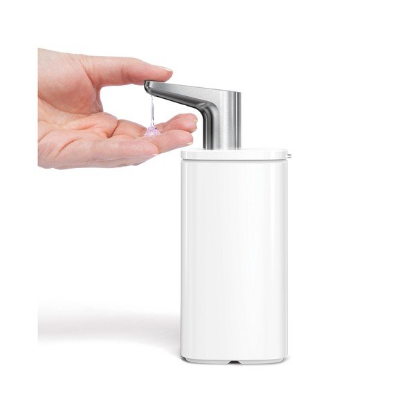 Дозатор за сапун от бяла стомана 473 ml Pulse - simplehuman-image-2