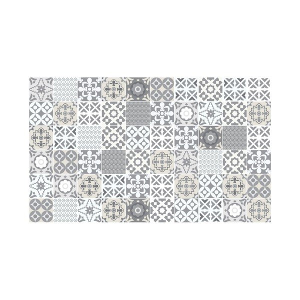 Sada 60 nástěnných samolepek Ambiance Artistic Shade of Gray, 10 x 10 cm-image-2