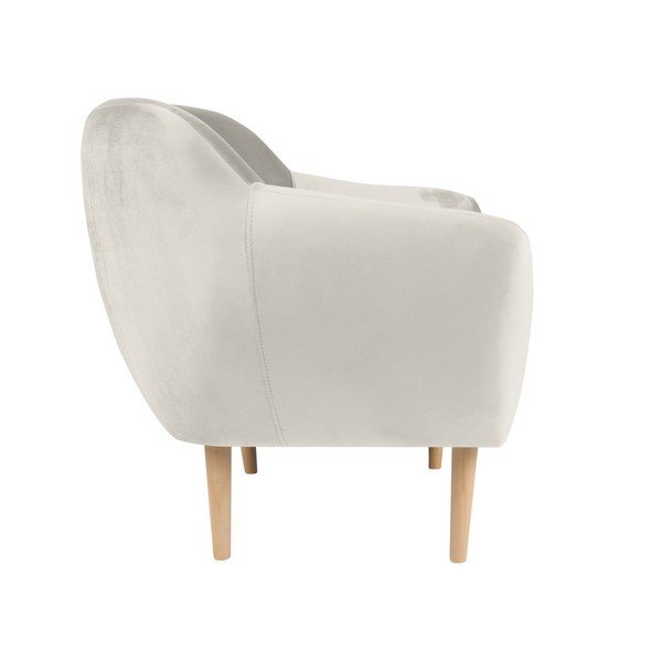 Krémové křeslo Mazzini Sofas Benito-image-1
