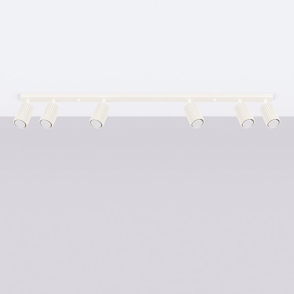 Кремав прожектор 6,5x117 cm Gleam – Sollux-image-3