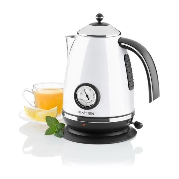 Бял чайник Aquavita Chalet - Klarstein-image-2