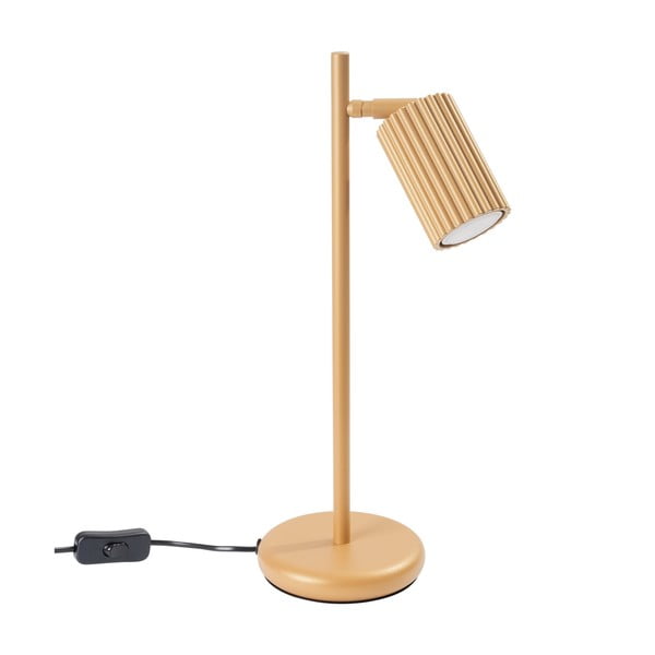 Настолна лампа в златист цвят (височина 43 cm) Gleam – Nice Lamps