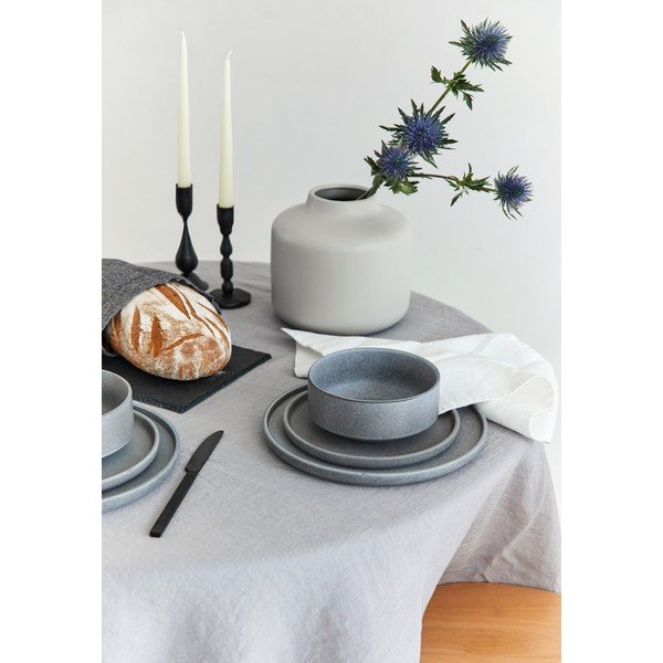 Керамичен сив комплект от 18 части Bonami selection Malia - Bonami Selection-image-2