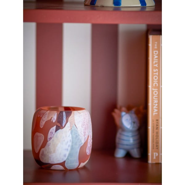 Стъклен свещник за чаена свещ Karan – Bloomingville-image-2