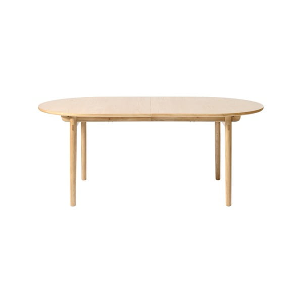 Сгъваема маса за хранене от дъб 100x190 cm Carno - Unique Furniture