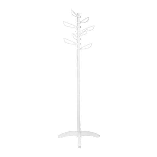 Kovový stojan, bílý, 170 cm