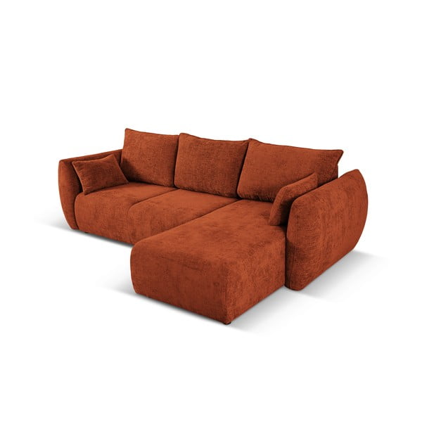 Оранжев ъглов диван (десен ъгъл) Matera - Cosmopolitan Design-image-4