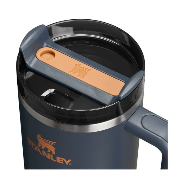 Тъмносин термос със сламка от неръждаема стомана 1,18 l Quencher H2.0 FlowState Tumbler Twilight – Stanley-image-3