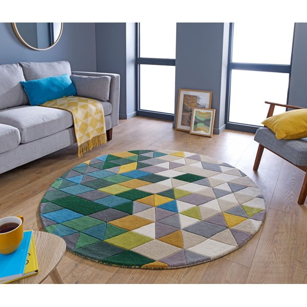 Вълнен килим , ⌀ 160 cm Prism - Flair Rugs-image-1