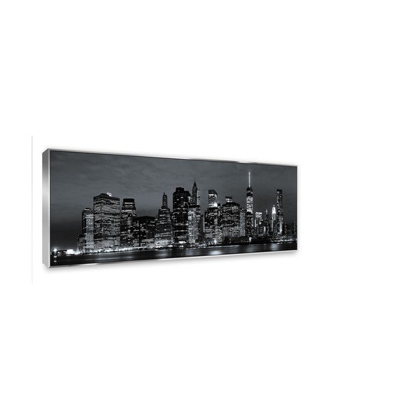 Живопис върху платно Silver City, 152 x 62 cm - Styler-image-2