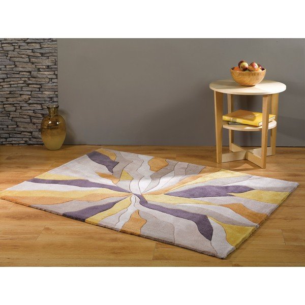 Жълт килим , 160 x 220 cm Splinter - Flair Rugs-image-4