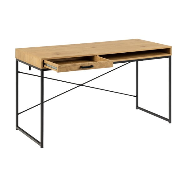 Работна маса 58x140 cm Seaford - Actona-image-2