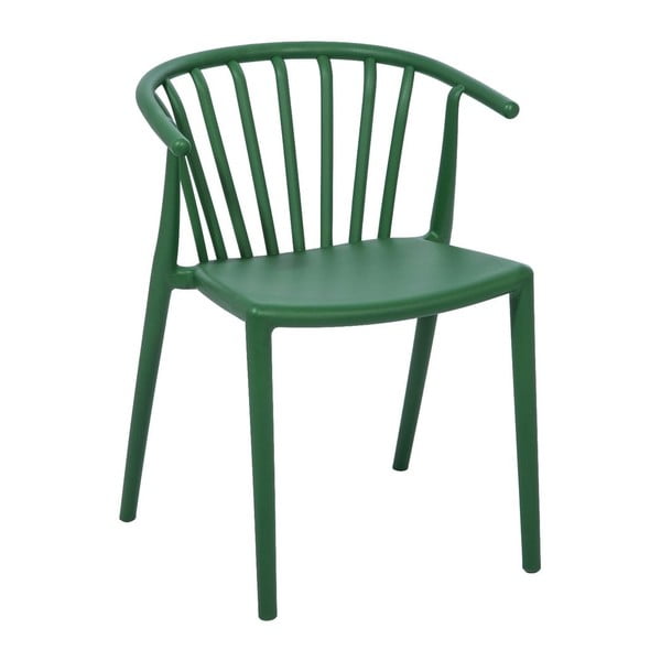 Градински комплект за хранене за 6 души със зелен стол Capri и маса Thor, 210 x 90 cm Thor & Capri - Bonami Selection-image-1