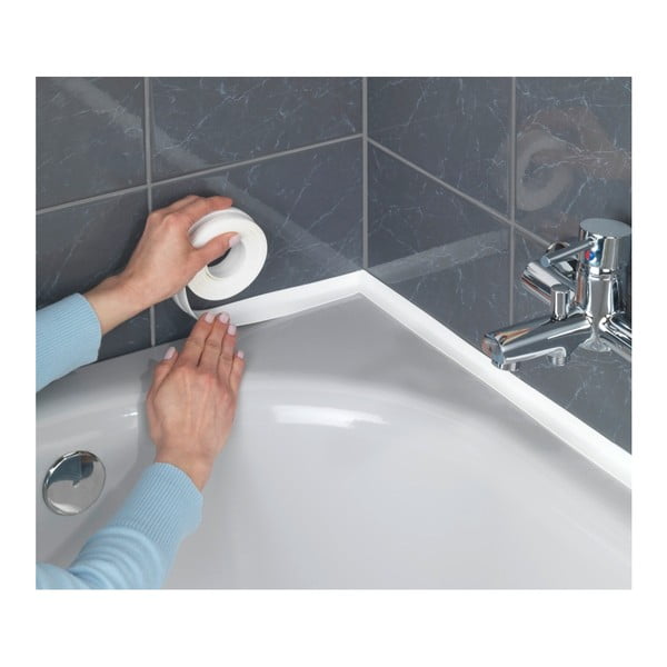 Бяла уплътнителна лента, дължина 3,5 м - Wenko-image-1